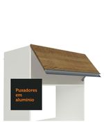 Armário de cozinha completa 100% mdf 250cm smart madesa 03
