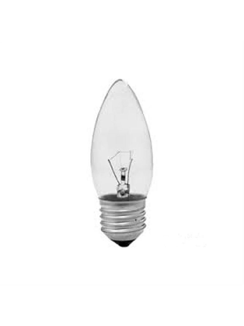 Lâmpada Vela Lisa Incandescente E14 25 Watts 127 Volts - 11050109 - Taschibra