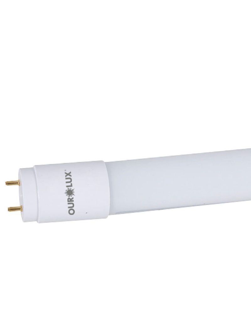 Lâmpada Superled Tubular T8 Glass De 9 Watts E 4000k - 20251 - Ourolux Lampada Superled Tubular 9w 4000k Bivolt