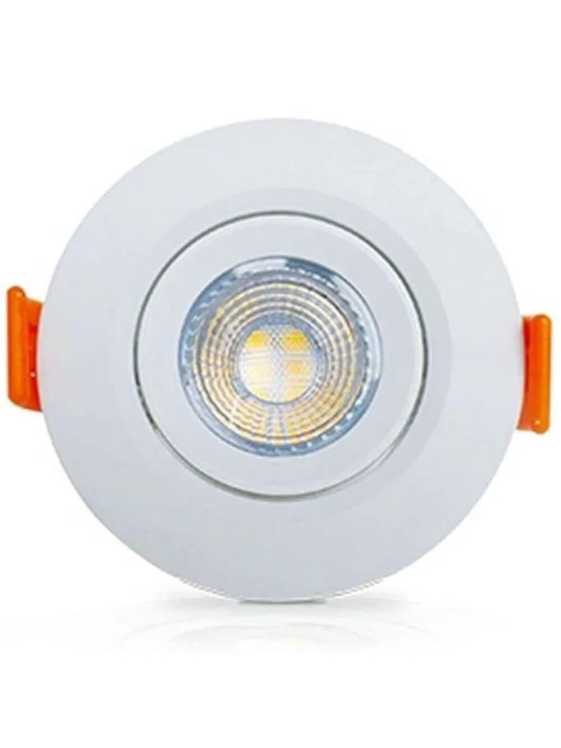 Mini Spot Redondo Superled 3 Watts 3000k - 05611 - Ourolux