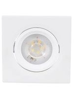 Spot Led Quadrado Direcionável Bivolt 5 Watts E 3000k - 9980 - Gaya