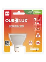 Lâmpada Superled Gu10 4 Watts Bivolt 6500k - 20072 - Ourolux Lâmpada Superled Gu10 4w Bivolts 6500k - 20072 - Ourolux
