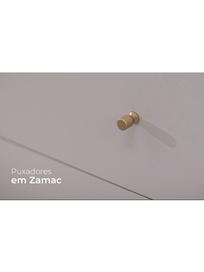 Rack Para Tv Até 75 Polegadas 2 Portas 2 Gavetas Jasper Off White 185cm