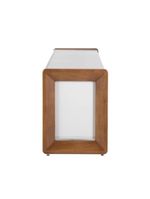 Rack Para Tv Até 75 Polegadas 2 Portas 1 Gaveta Bristol Off White E Freijó 225cm
