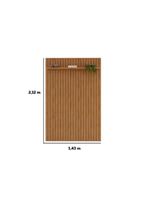 Rack Bistrol 1 Porta Com Painel Para Tv Ate 50 Polegadas Pratic Freijó E Off White 143cm