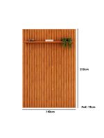 Rack Bistrol 1 Porta Com Painel Para Tv Ate 50 Polegadas Pratic Freijó E Off White 143cm