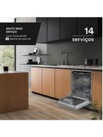 Lava Louça Máquina De Lavar Louça 14 Serviços Prata Ell14s 220v - Eos B164093 220V
