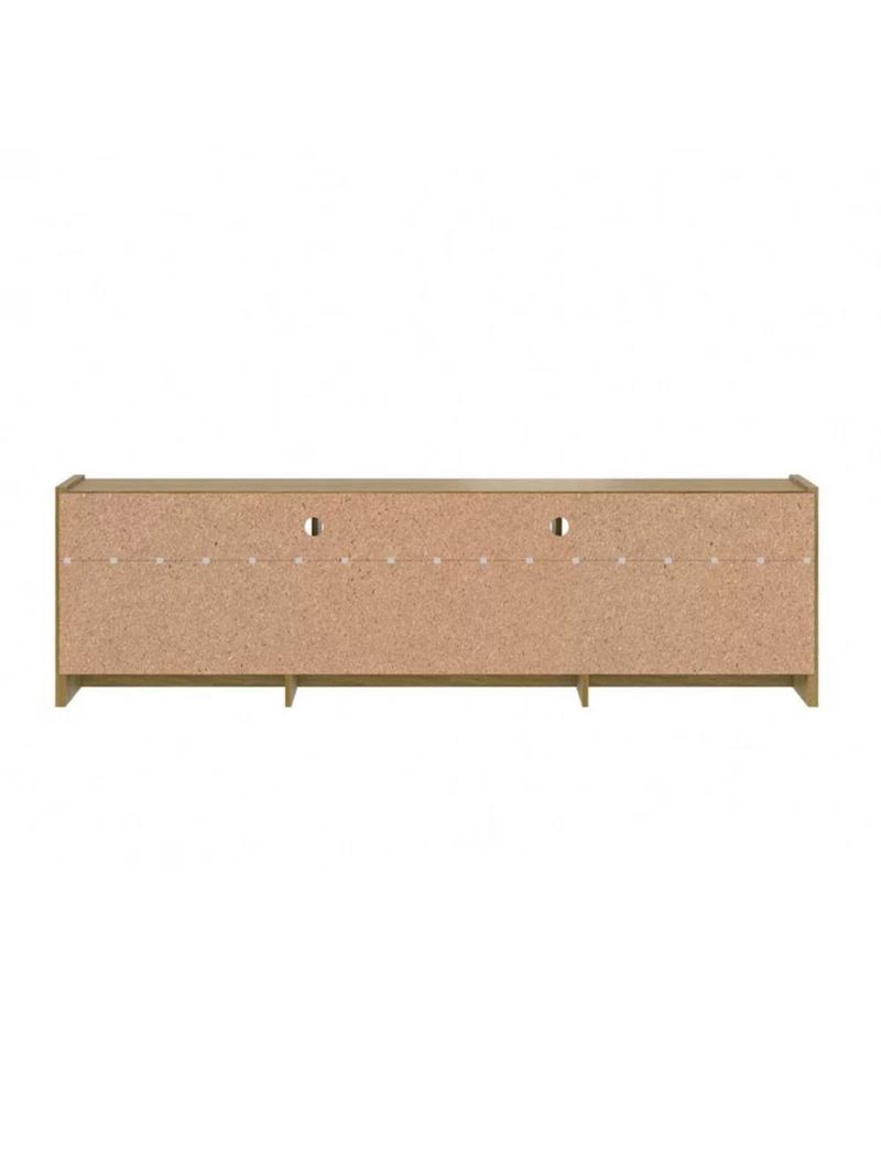 Rack Para Tv Até 75 Polegadas 3 Portas Oslo Off White E Freijó 180cm