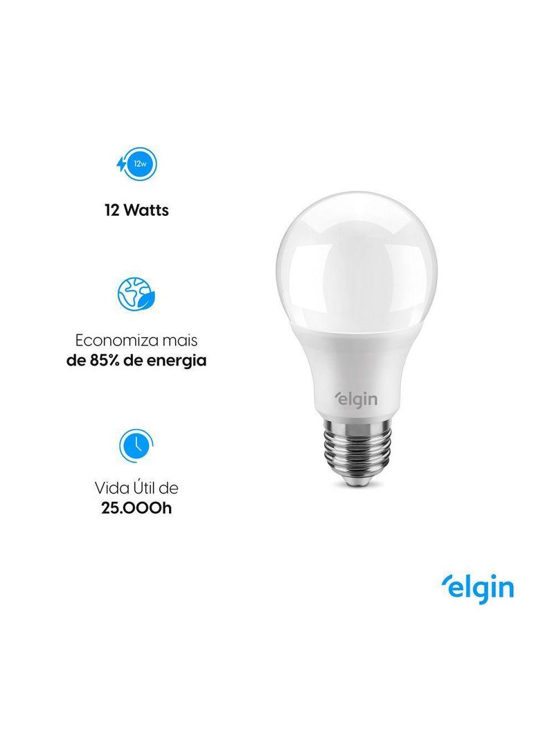 Lâmpada Led 12W Bivolt