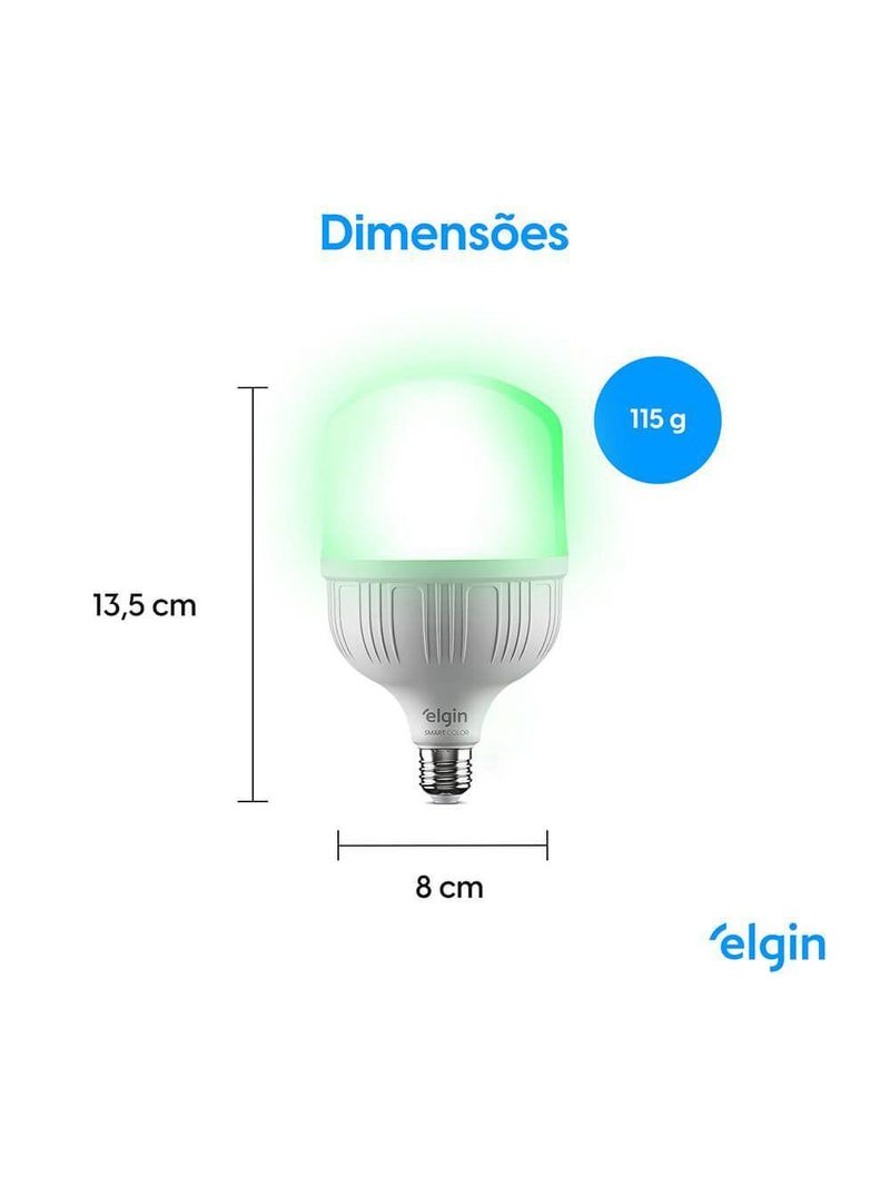 Lâmpada Led Smart - 30W Com E Home Bivolt