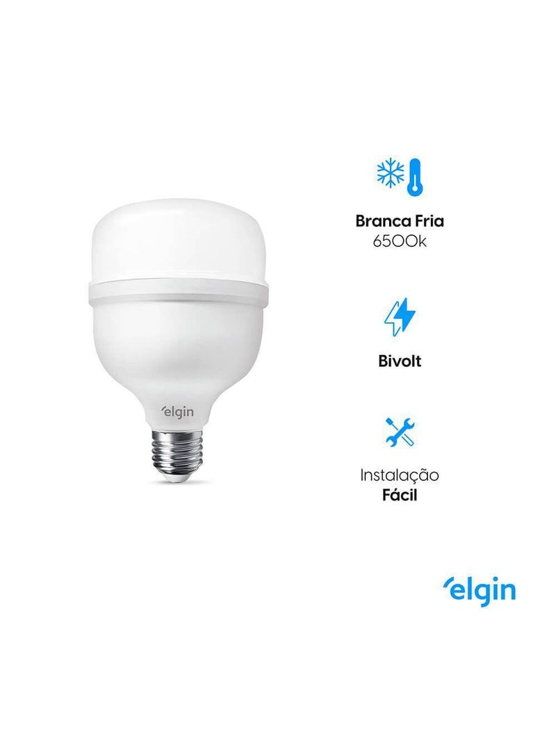 Lâmpada Led T 30W Bivolt