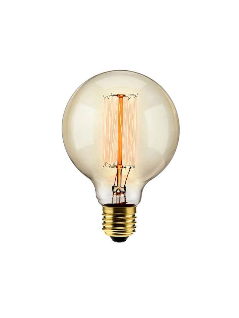 Lâmpada De Filamento De Carbono G95 40W 110V