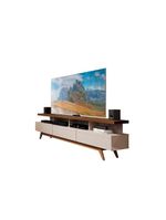 Rack Para Tv Até 70 Pol Com Gavetas E Rodízios 18 Vivare Wood Off White