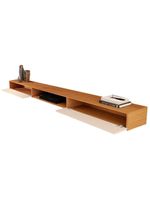Nicho Rack Suspenso 2 Portas Nature Off White Versátil