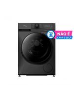 Máquina De Lavar Roupas Midea 11KG Inverter Healthguard Wi-fi Titanium MF201W110WB 110V