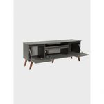 Rack Para Tv 150cm Retro Mdf Verde Dallas - On Móveis
