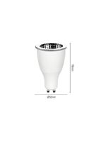 Lâmpada Led Stella Dicroica Mr16 Evo Dimerizável 7w Gu10 Alto Irc 90 Bivolt 2700k - Luz Amarela