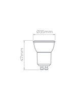 Lâmpada Led Stella Mini Dicroica Mr11 Evo 3w Gu10 Alto Irc 95 Bivolt 2700k - Luz Amarela