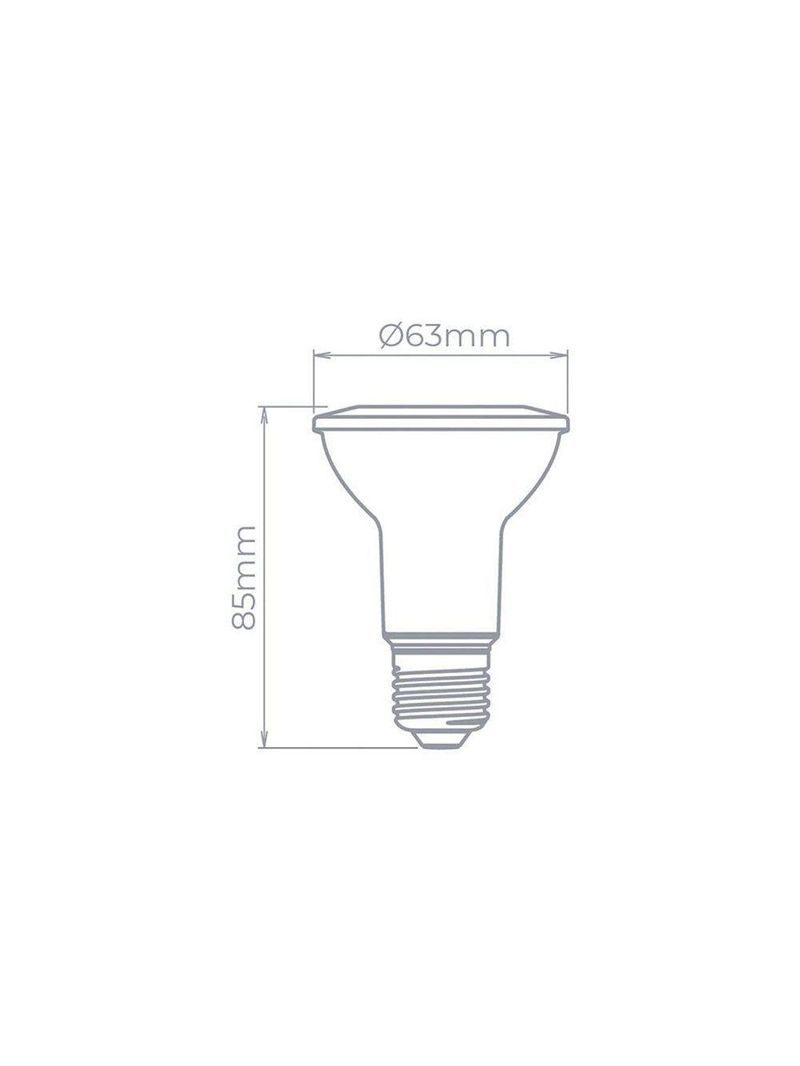Lâmpada Led Stella Par 20 Evo 5,5w E27 Alto Irc 95 Bivolt 4000k - Luz Neutra