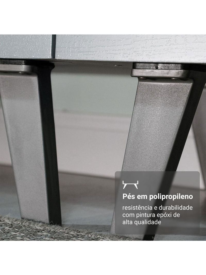 Armário de cozinha compacta 180 cm cinza nice madesa 02