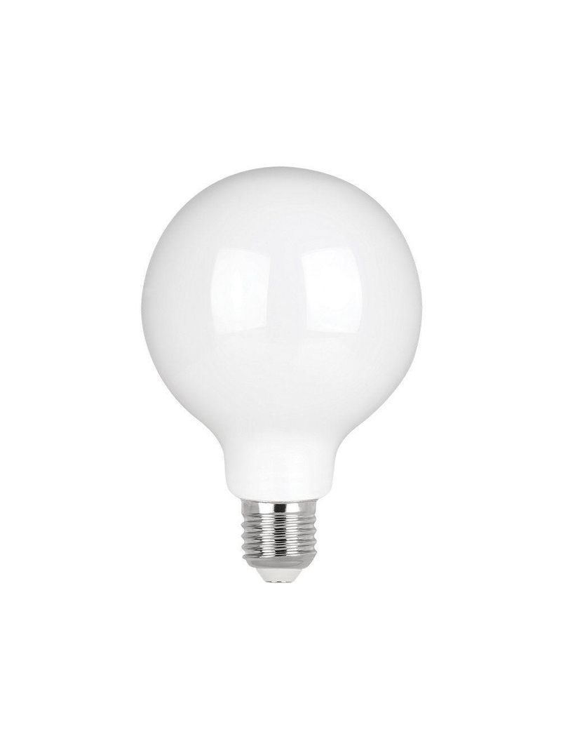 Lâmpada Led Stella Filamento Balloon Milky G95 7w E27 Bivolt 3000k - Luz Amarela
