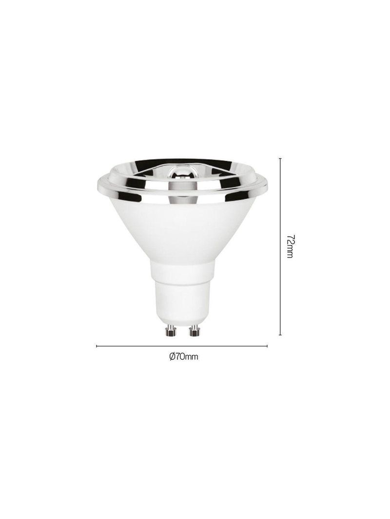 Lâmpada Led Stella Ar70 Evo Dimerizável 4,8w Gu10 Bivolt 2700k - Luz Amarela