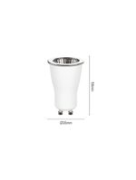 Lâmpada Led Stella Mini Dicroica Mr11 Evo Dimerizável 4w Gu10 Alto Irc 90 Bivolt 2700k - Luz Amarela