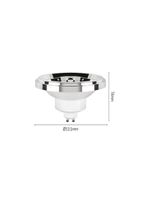 Lâmpada Led Stella Ar111 Eco 11w Gu10 Bivolt 2700k - Luz Amarela