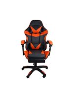 Cadeira Gamer Stillus Ergonômica Com Apoio Para Os Pés Vermelho