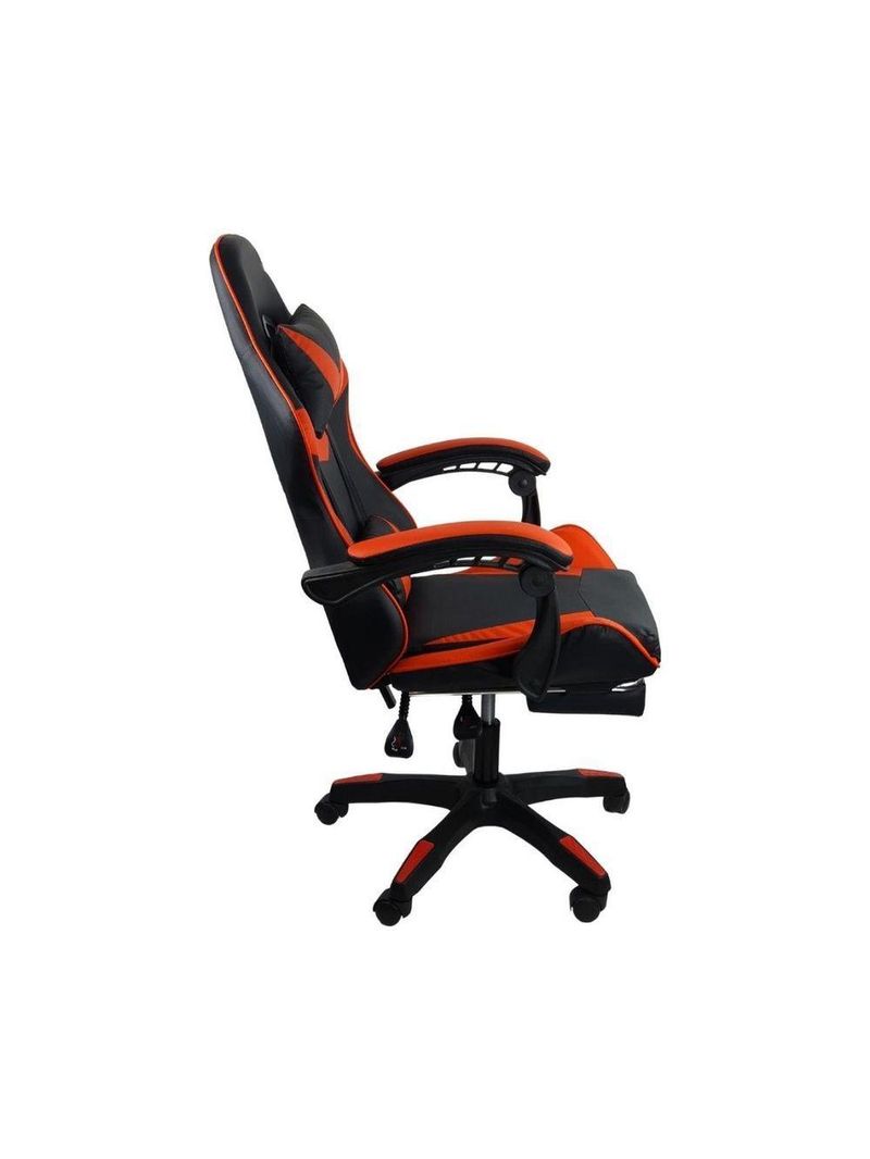 Cadeira Gamer Stillus Ergonômica Com Apoio Para Os Pés Vermelho