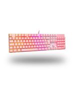 Teclado Mecânico Gamer Dazz Orion Essential Rgb Switch Yh Blue Abnt2 Rosa D62000132