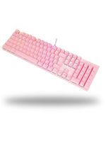 Teclado Mecânico Gamer Dazz Orion Essential Rgb Switch Yh Blue Abnt2 Rosa D62000132