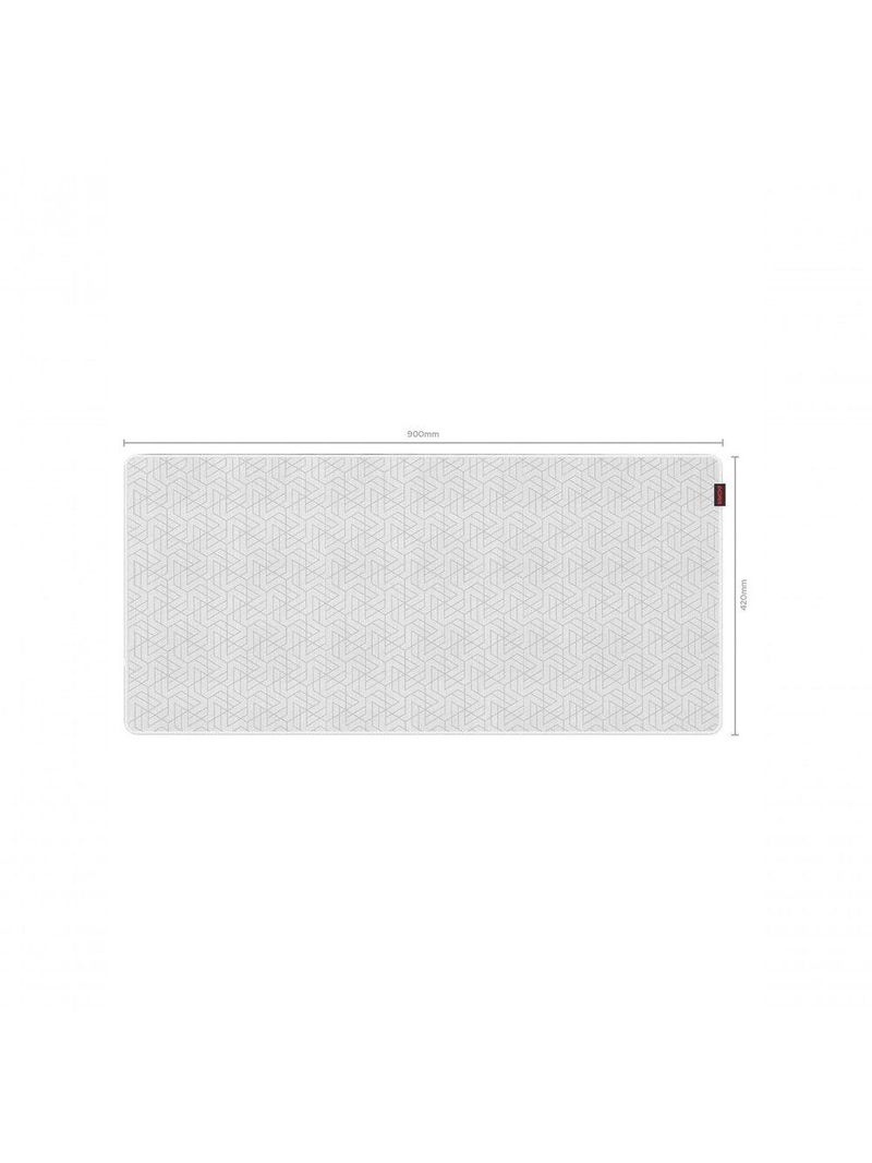 Mouse Pad Gamer Pcyes Maze Extended White Ghost - 900 X 420