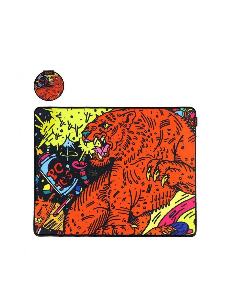 Mouse Pad Gamer Pcyes Tiger Medium - 500 X 400mm - Pmt50x40