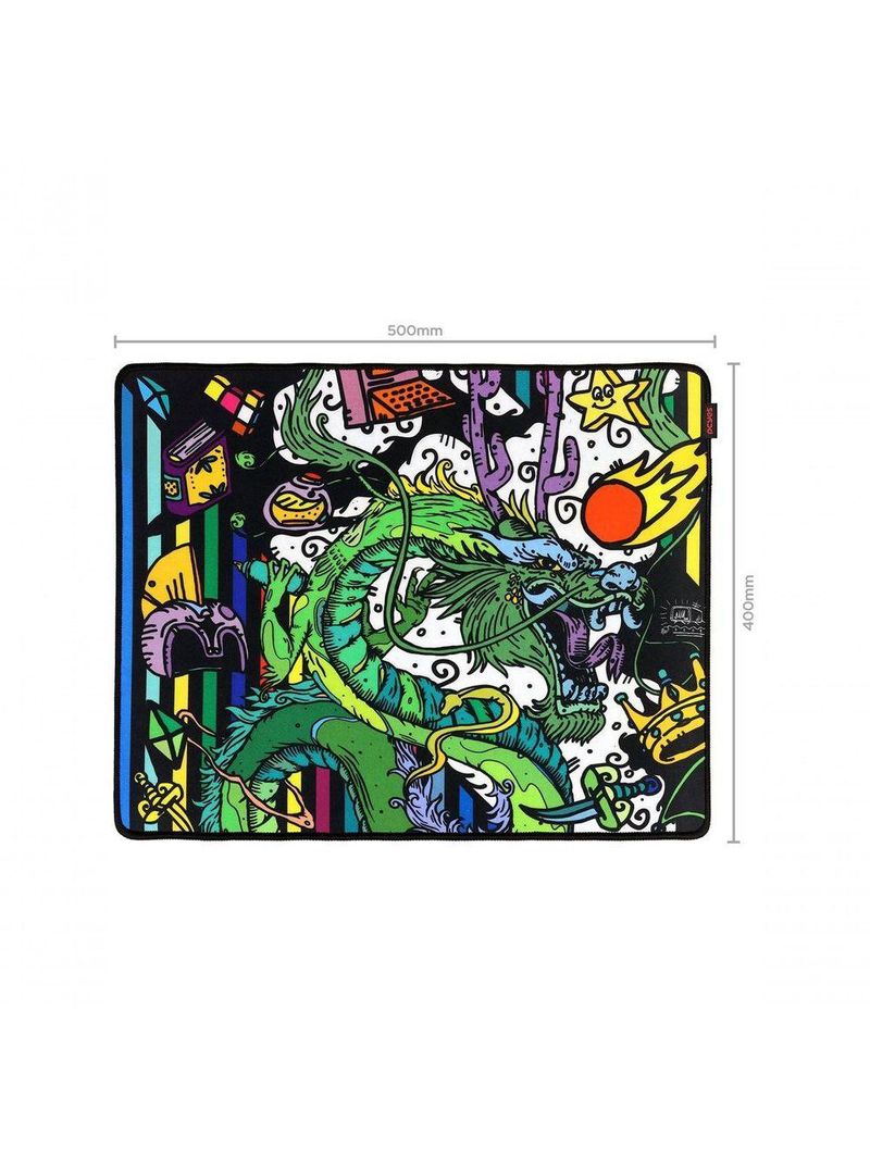 Mouse Pad Gamer Pcyes Ancient Dragon Medium - 500 X 400mm -