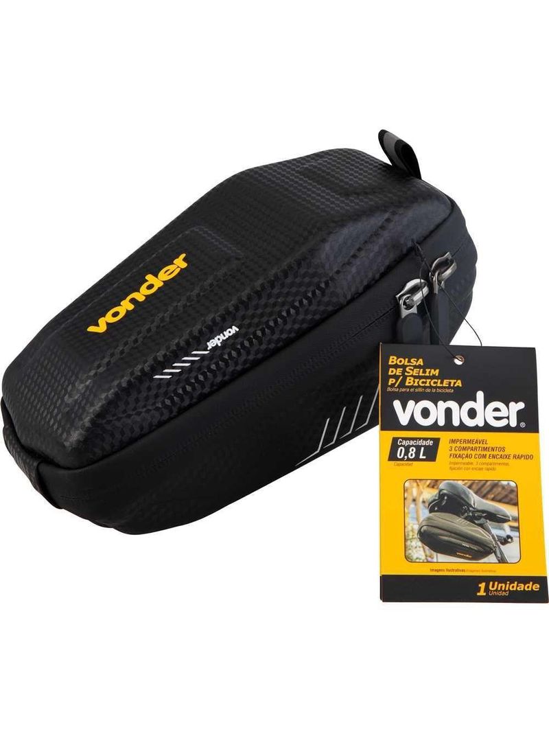 Bolsa De Selim Para Bicicleta Vonder