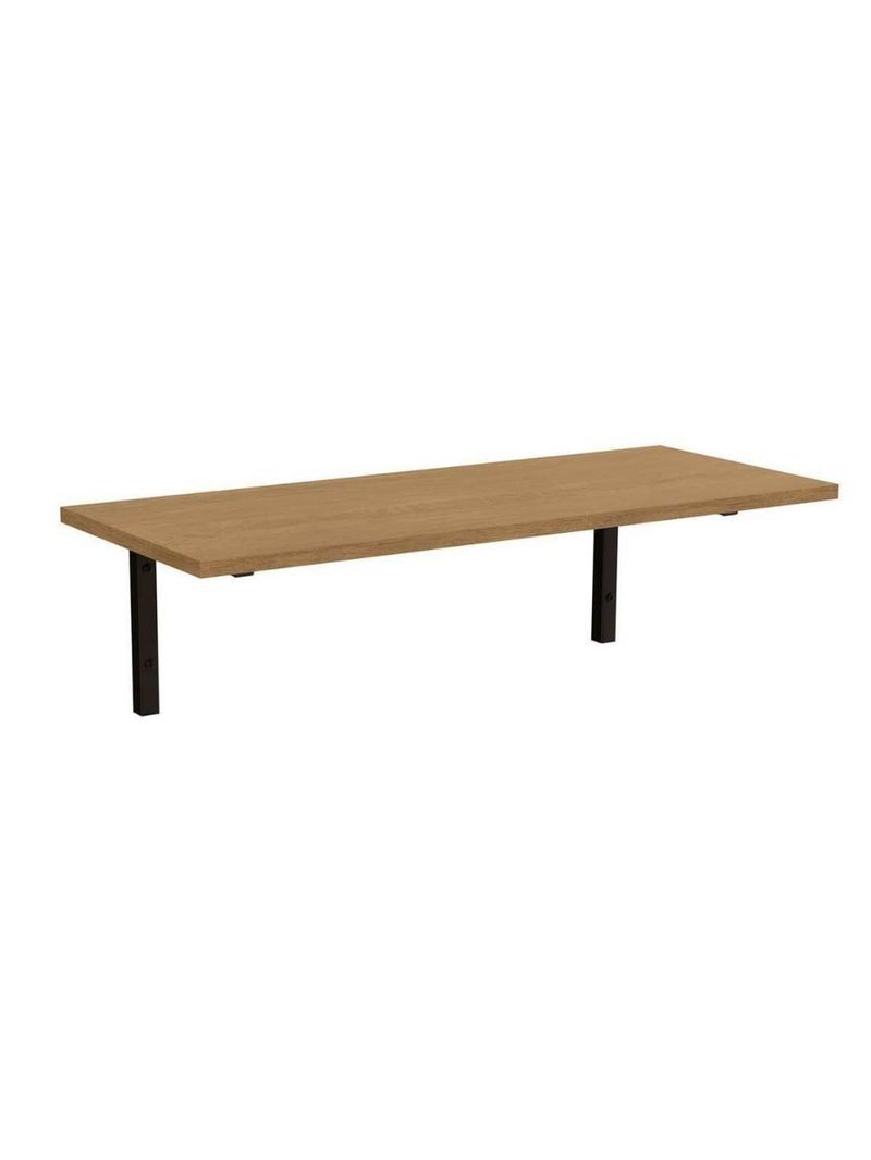 Modulado De Quarto Kit 2 Prateleiras Industrial Li009 21x72x29 Freijo-preto - Kappesberg