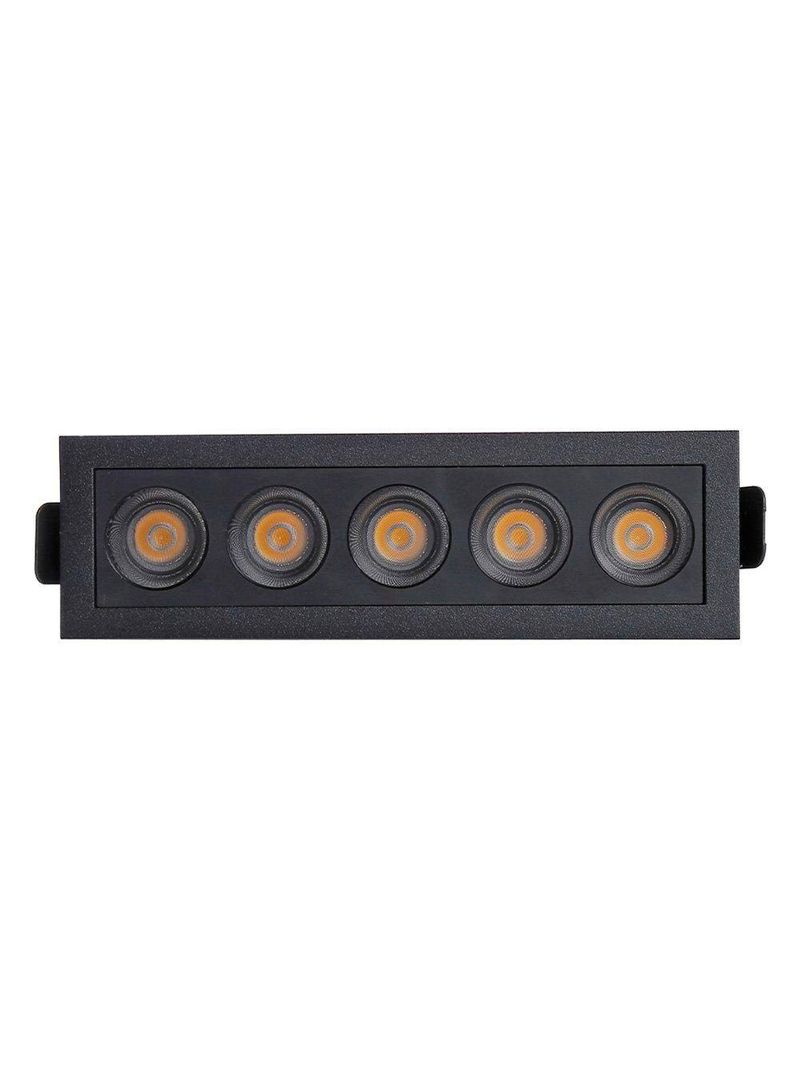 Spot De Embutir Nordecor Downlight Powerus Led Alto Irc 90 10w Bivolt Preto 4000k