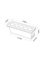 Spot De Embutir Nordecor Downlight Powerus Led Alto Irc 90 10w Bivolt Preto 4000k