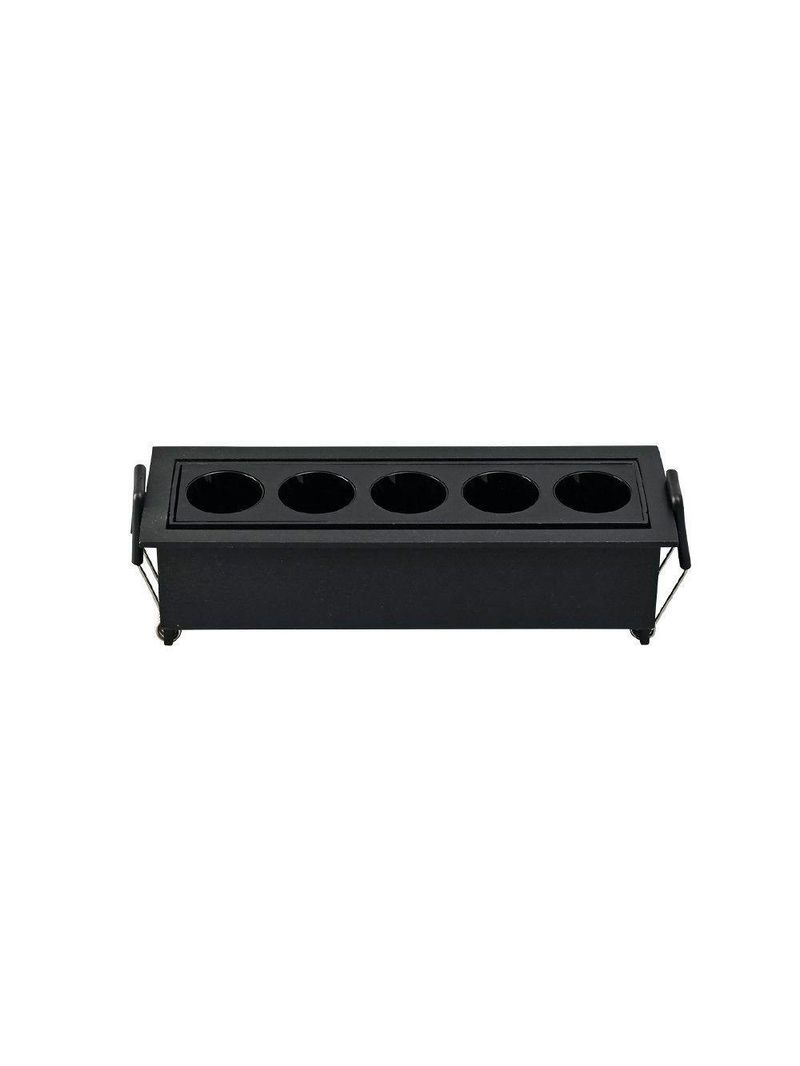 Spot De Embutir Nordecor Downlight Powerus Led Direcionável Alto Irc 90 10w Bivolt Preto 3000k