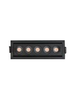 Spot De Embutir Nordecor Downlight Powerus Led Direcionável Alto Irc 90 10w Bivolt Preto 3000k