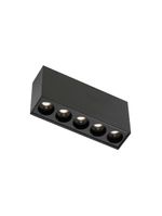 Spot De Sobrepor Nordecor Downlight Powerus Led Alto Irc 90 10W Bivolt Preto 4000K