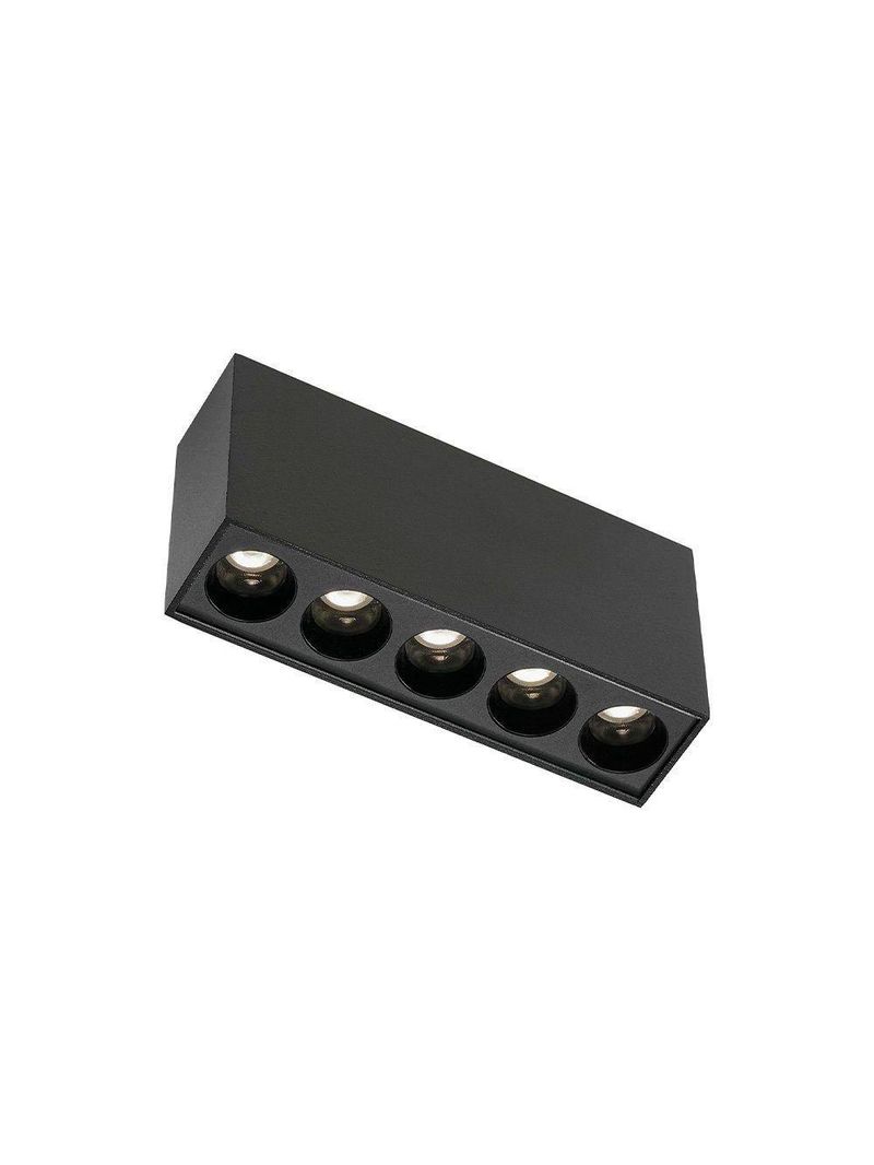 Spot De Sobrepor Nordecor Downlight Powerus Led Alto Irc 90 10W Bivolt Preto 4000K