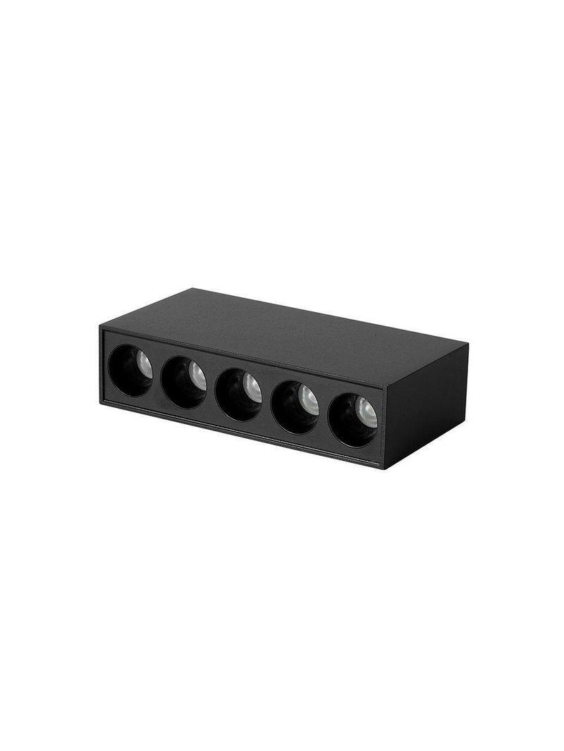Spot De Sobrepor Nordecor Downlight Powerus Led Alto Irc 90 10W Bivolt Preto 4000K