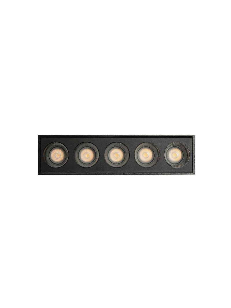 Spot De Sobrepor Nordecor Downlight Powerus Led Alto Irc 90 10W Bivolt Preto 4000K