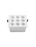 Spot De Embutir Nordecor Downlight Powerus Led Alto Irc 90 18w Bivolt Lente Branca 4000k