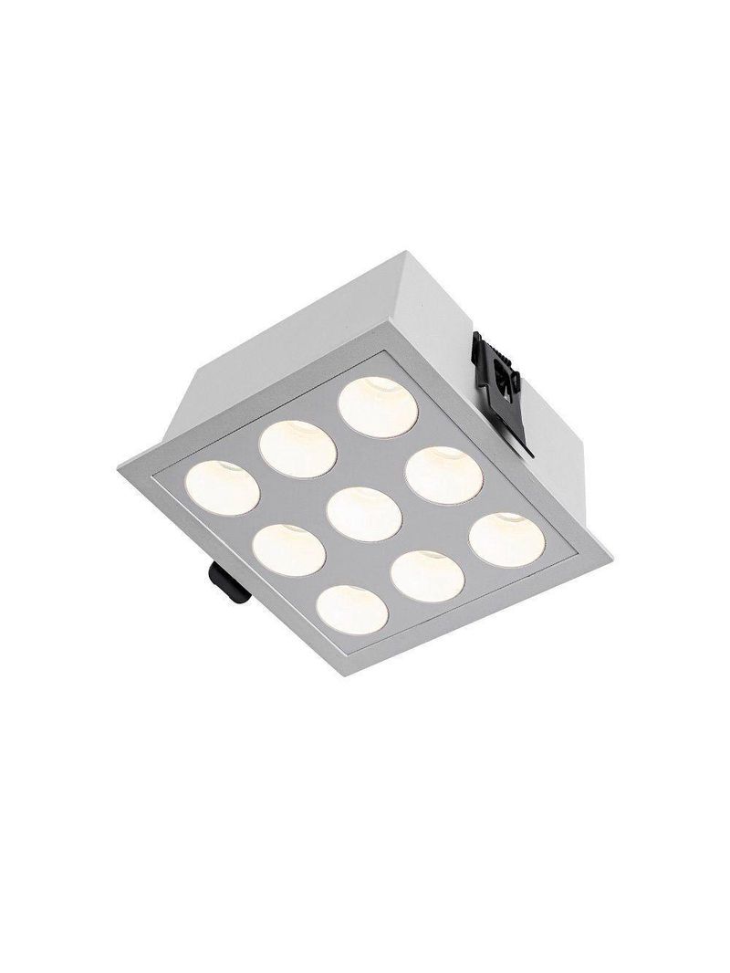 Spot De Embutir Nordecor Downlight Powerus Led Alto Irc 90 18w Bivolt Lente Branca 4000k