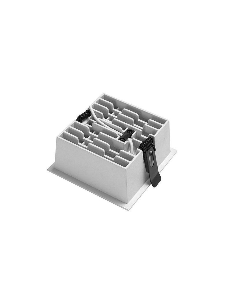Spot De Embutir Nordecor Downlight Powerus Led Alto Irc 90 18w Bivolt Lente Branca 4000k