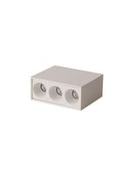 Spot De Sobrepor Nordecor Downlight Powerus Led Alto Irc 90 6w Bivolt Lente Branca 4000K