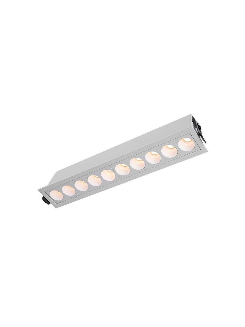 Spot De Embutir Nordecor Downlight Powerus Led Alto Irc 90 20w Bivolt Lente Branca 3000k